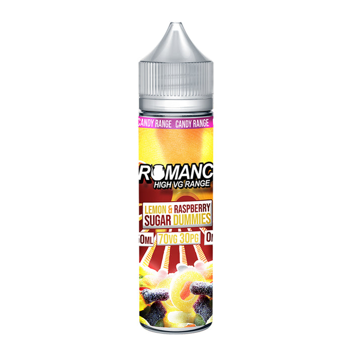 Romance Lemon & Raspberry 50ml Shortfill e-liquid 70/30 Vg/Pg