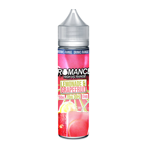 Romance Lemonade & Grapefruit 50ml Shortfill e-liquid 70/30 Vg/Pg