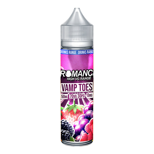 Romance Vamp Toes 50ml Shortfill e-liquid 70/30 Vg/Pg