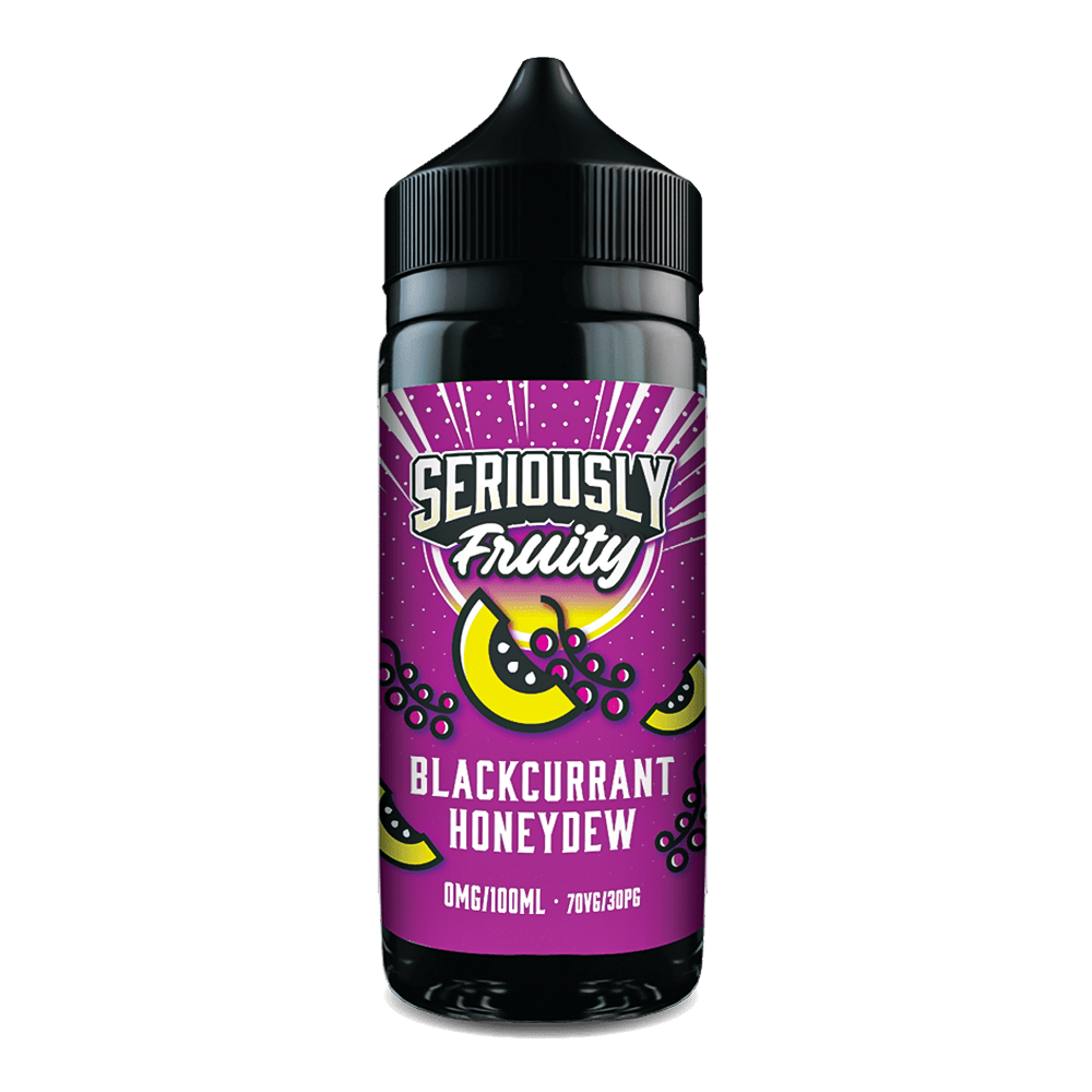 Blackcurrant Honeydew Shortfill E-Liquid 100ml by Seriously Fruity