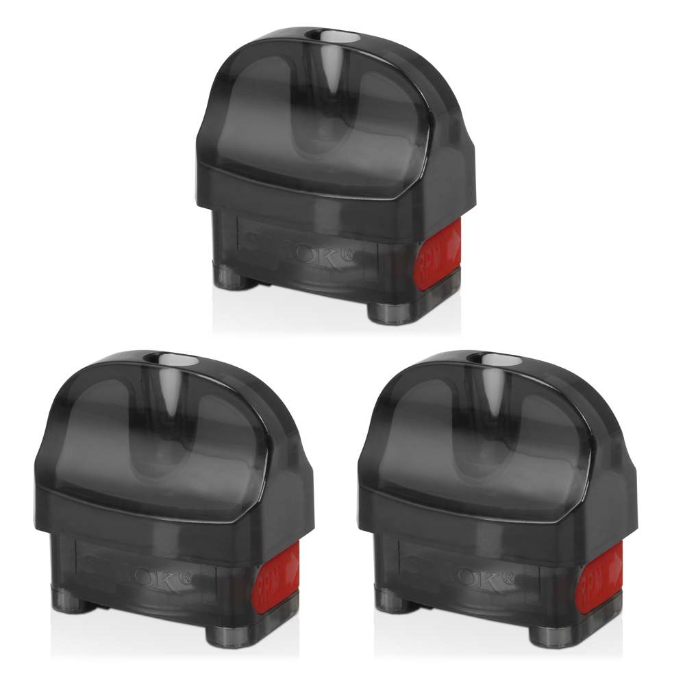 elf bar vape uk SMOK Nord 4 Empty Replacement Pods (3 Pack) [CRC] – Vape World Emporium main image 1