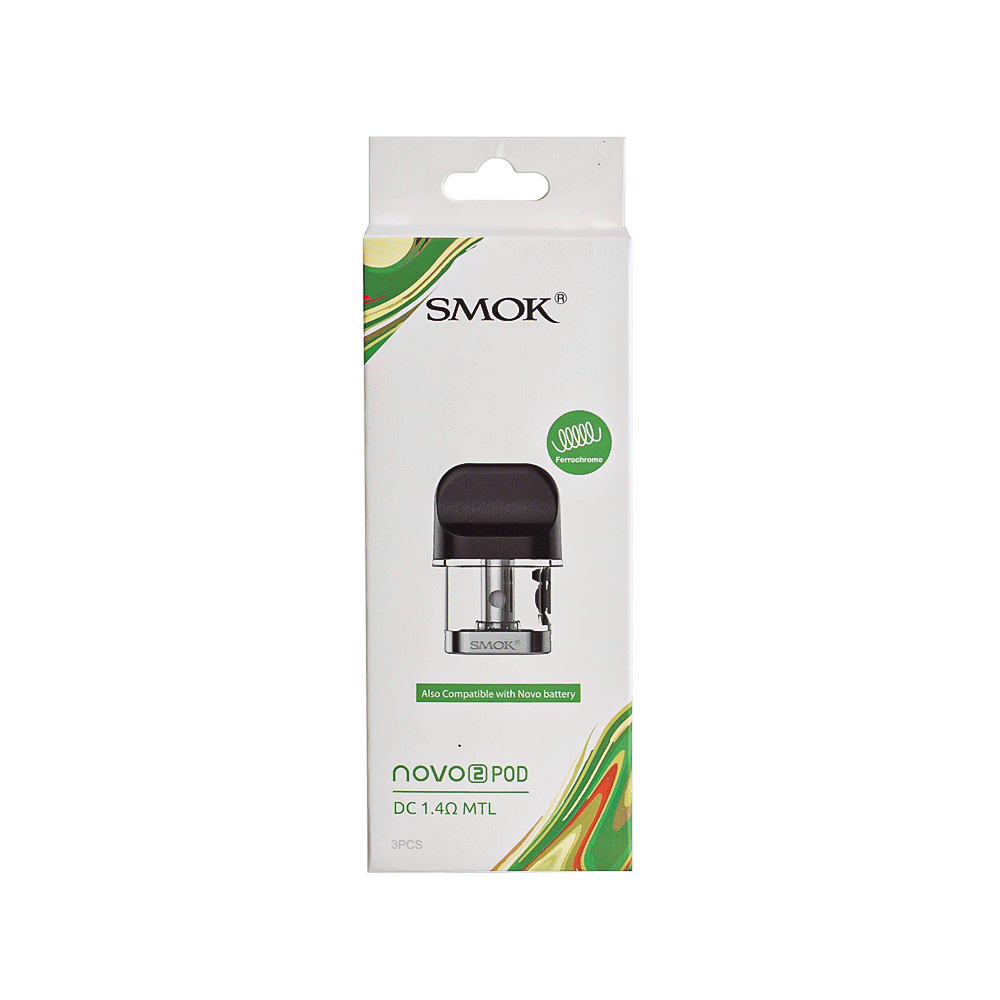 Smok Novo 2 Refillable Vapoe Pods 2ml Smok Novo 2 Refillable Vapoe Pods 2ml