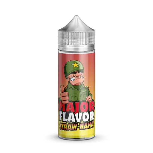 Major Flavor Straw Nana 100ml Shortfill e-Liquid 70/30 Vg/Pg