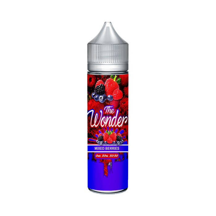 The Wonder Mixed Berries Shortfill e Liquid, 50/50 Vg/Pg