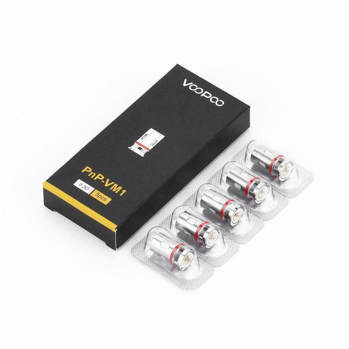 Voopoo PnP VM1 0.3 Ohm Mesh Coils, Pack of 5