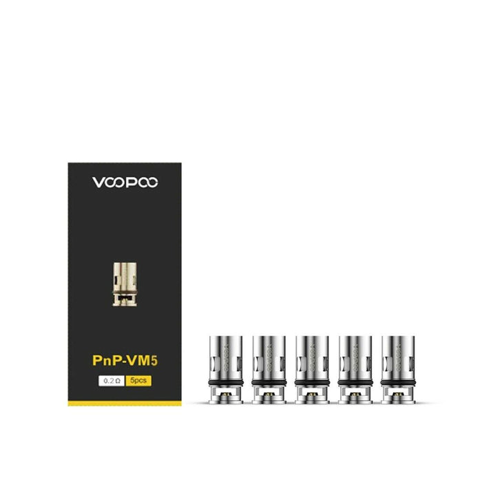 Voopoo PnP VM5 Mesh Coils 0.2 Ohm, Pack of 5